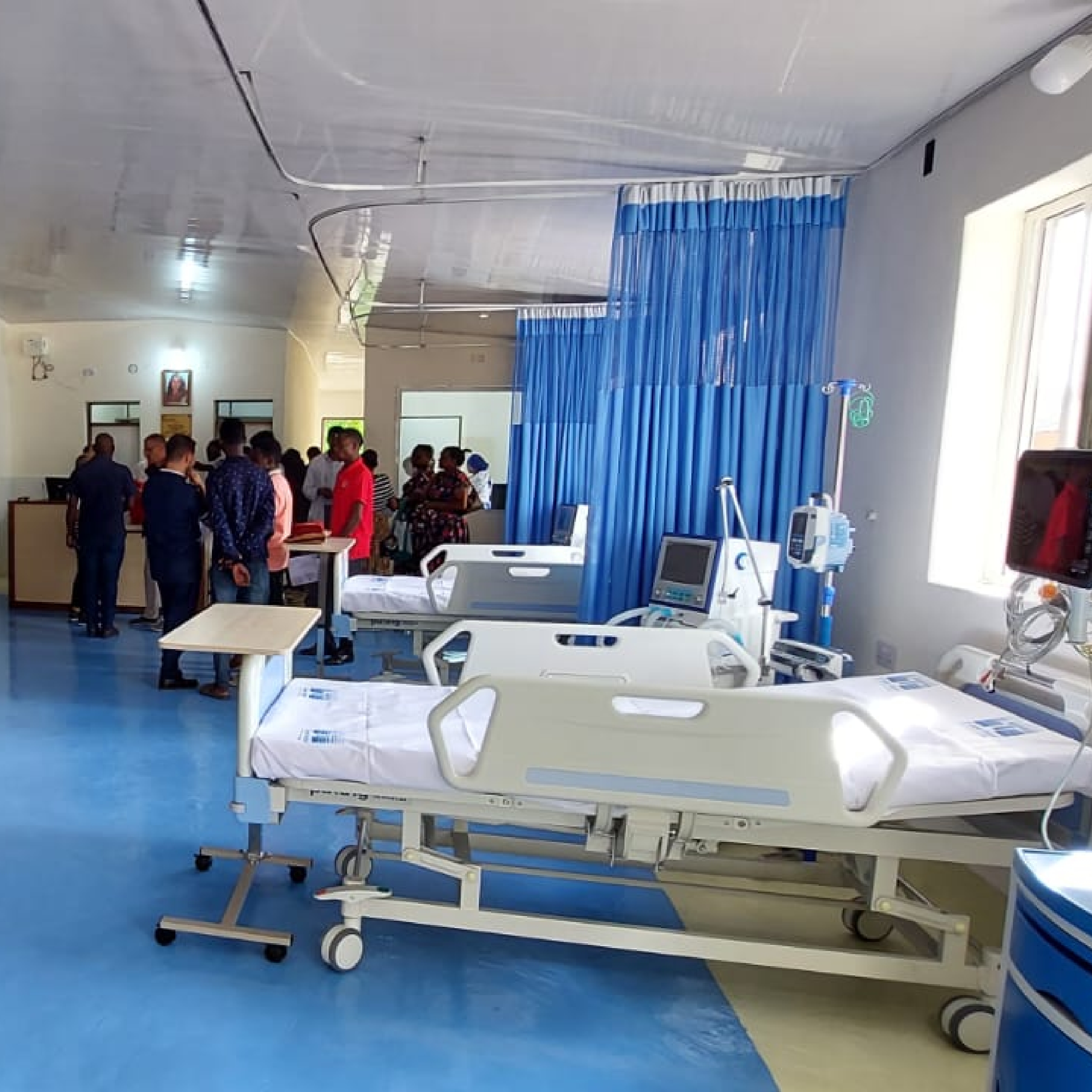 Equipe medica al lavoro